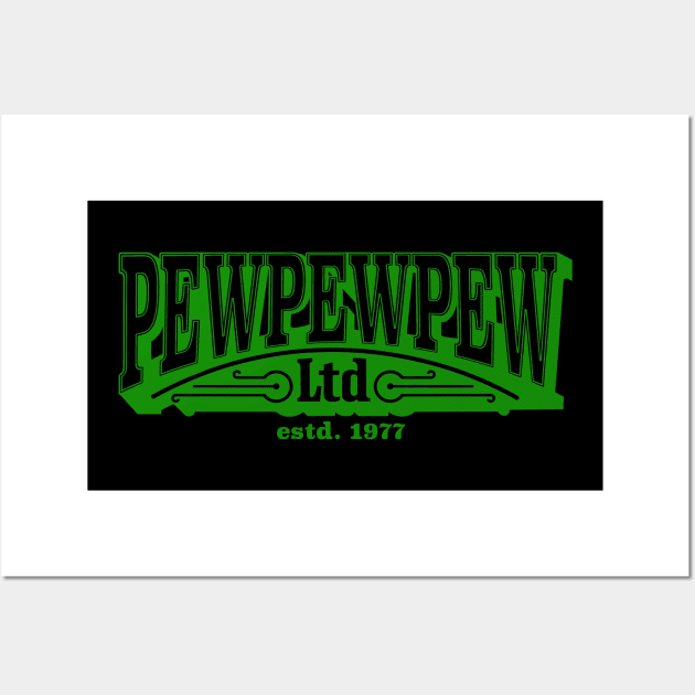 PewPewPew GR Wall Art by PopCultureShirts